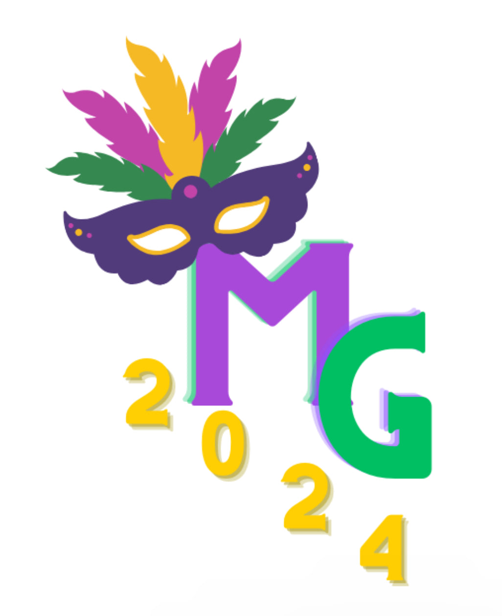 Mardi Gras “MG 2024” Tumbler